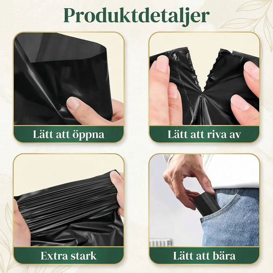 CleanWalk™ – Bajspåsar för hundar